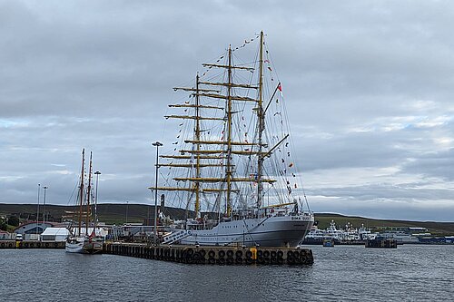 Tall Ship Bima Suci in Lerwick