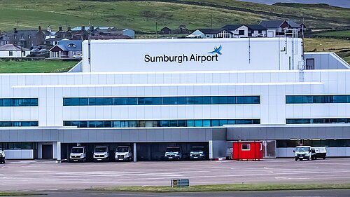 Sumburgh Airport terminal building